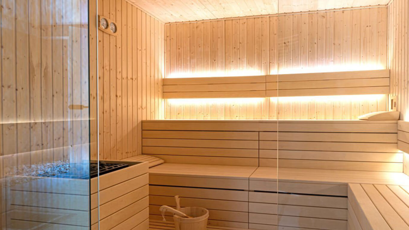 Acacia Wood Shower
